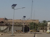 IRAK Sokaklarını Depar Solar aydınlatıyor.